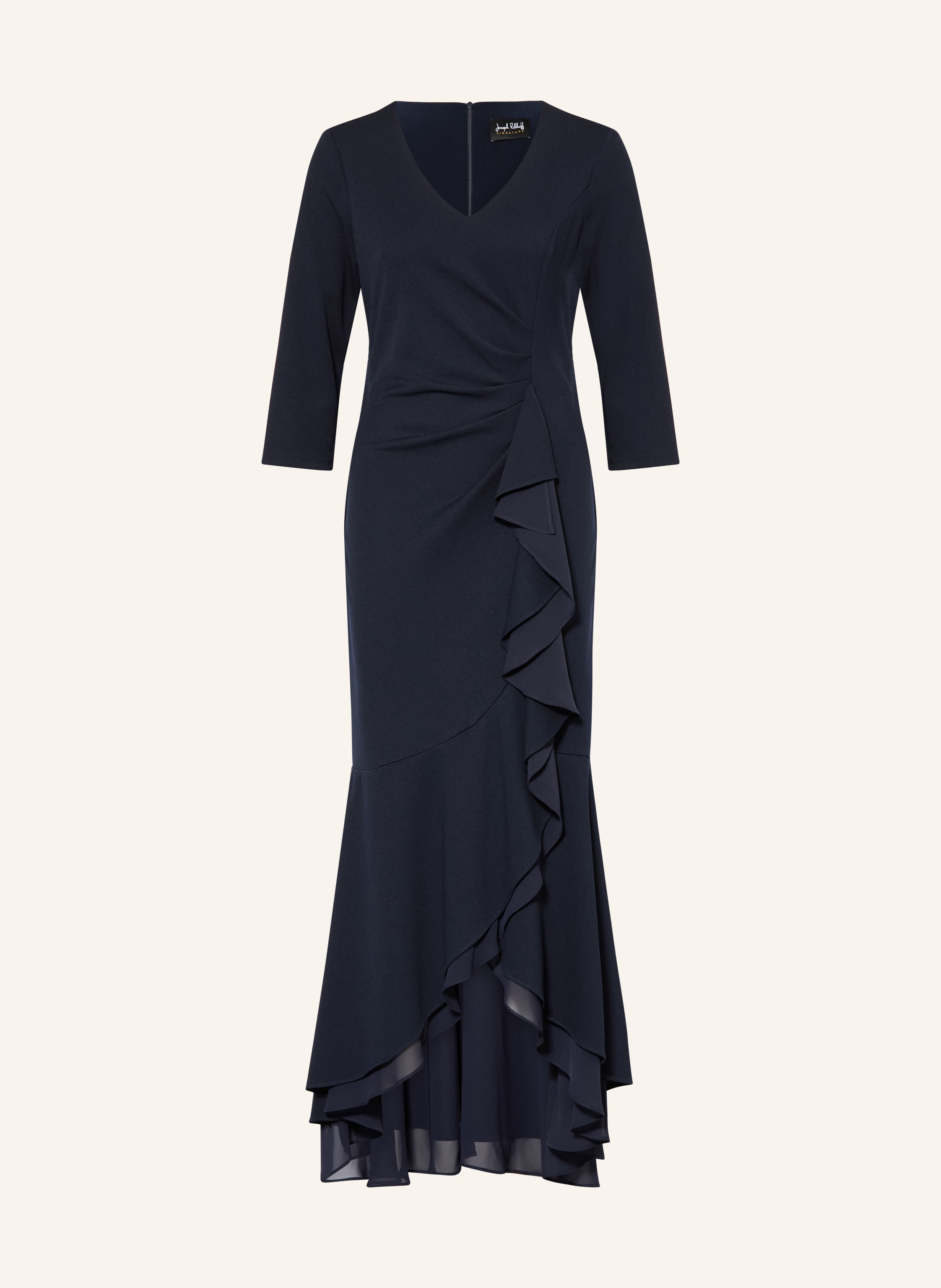 Joseph Ribkoff SIGNATURE Abendkleid mit 3/4-Arm und Volants