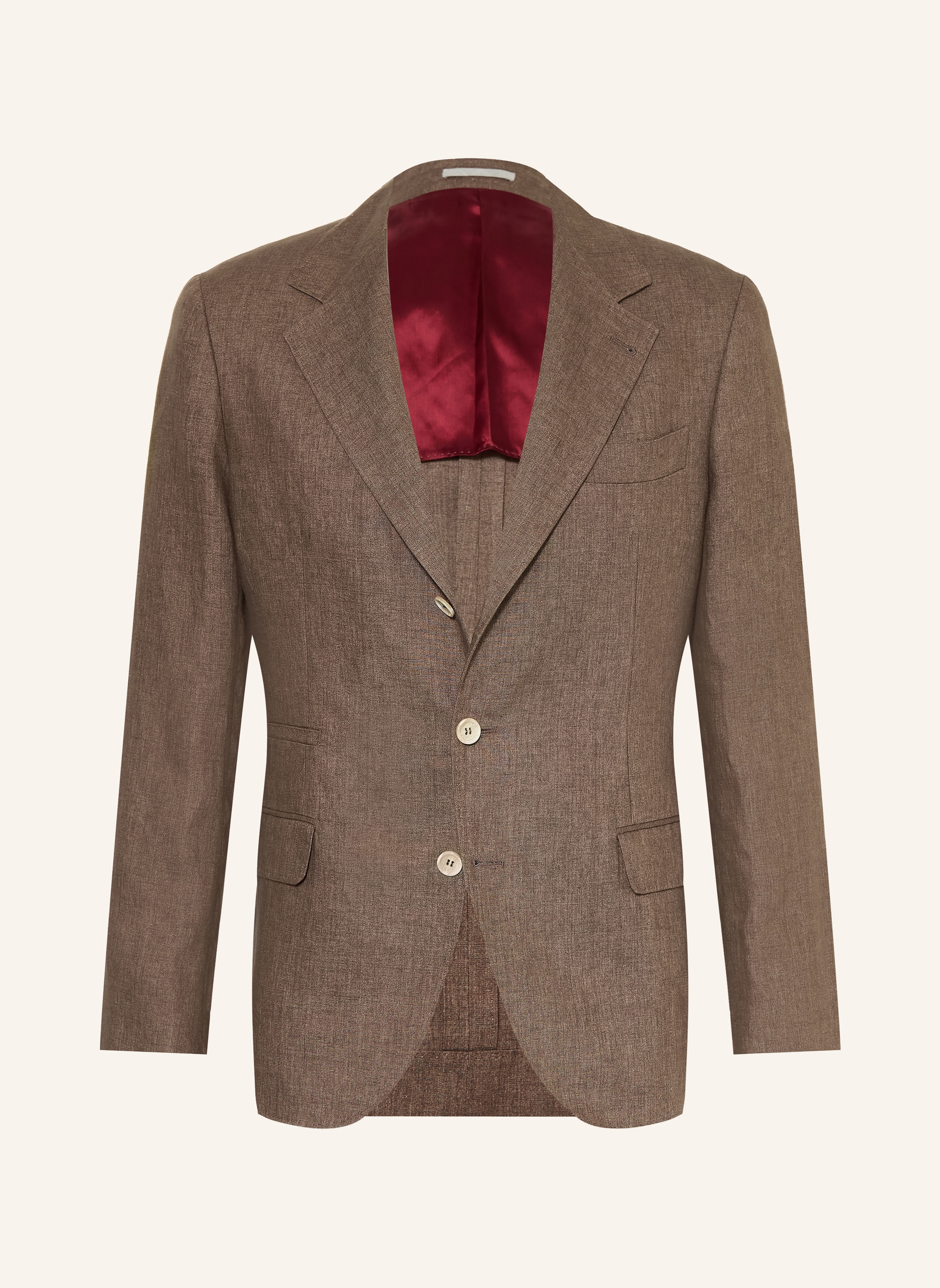 BRUNELLO CUCINELLI Anzugsakko Extra Slim Fit aus Leinen