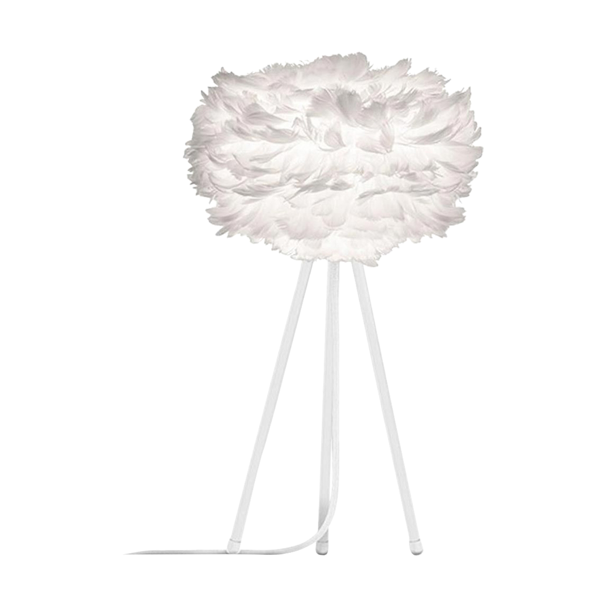 Umage Eos Micro tafellamp white - met tripod wit - Ø 22 cm