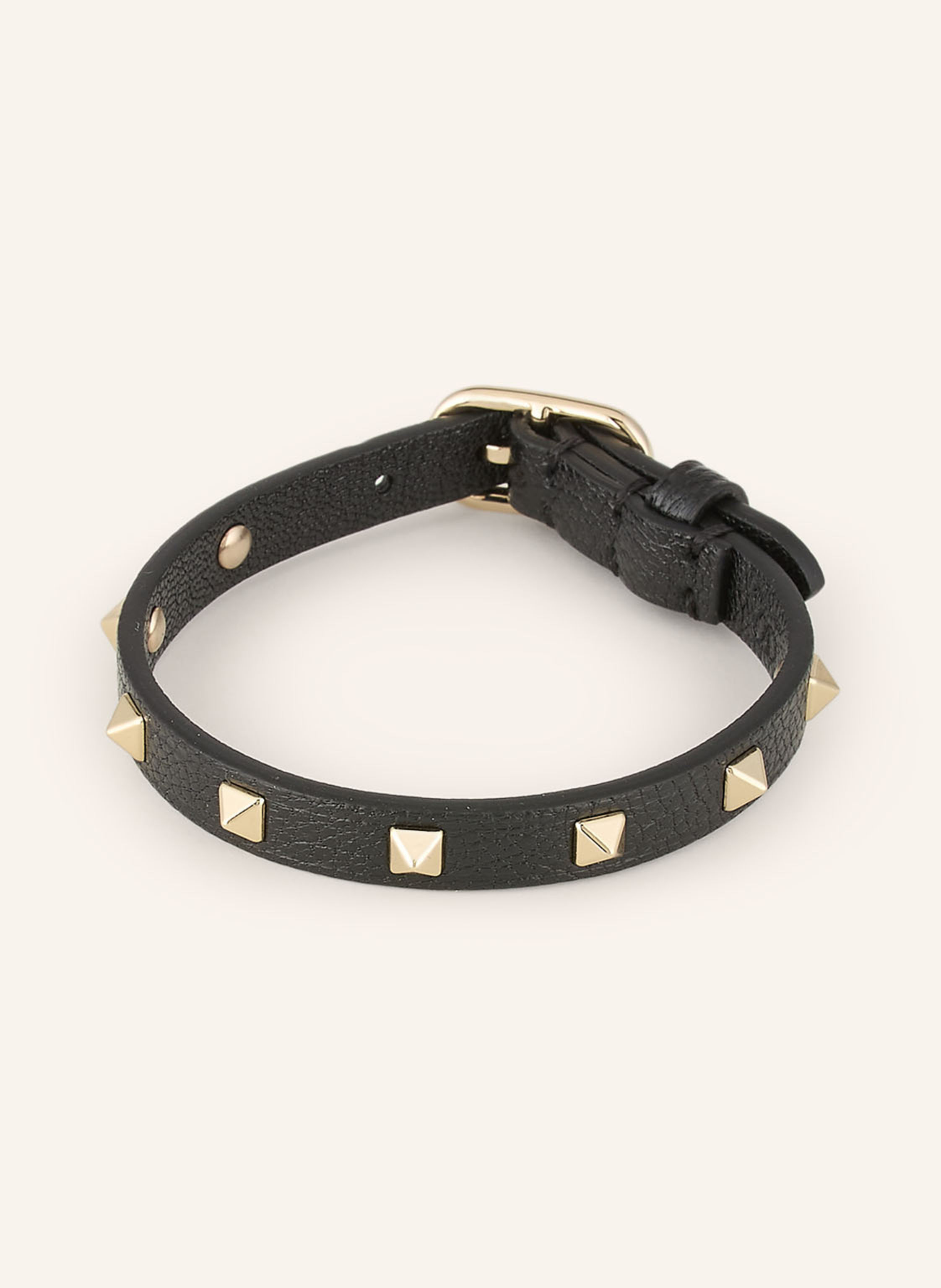VALENTINO GARAVANI Lederarmband ROCKSTUD SPIKE