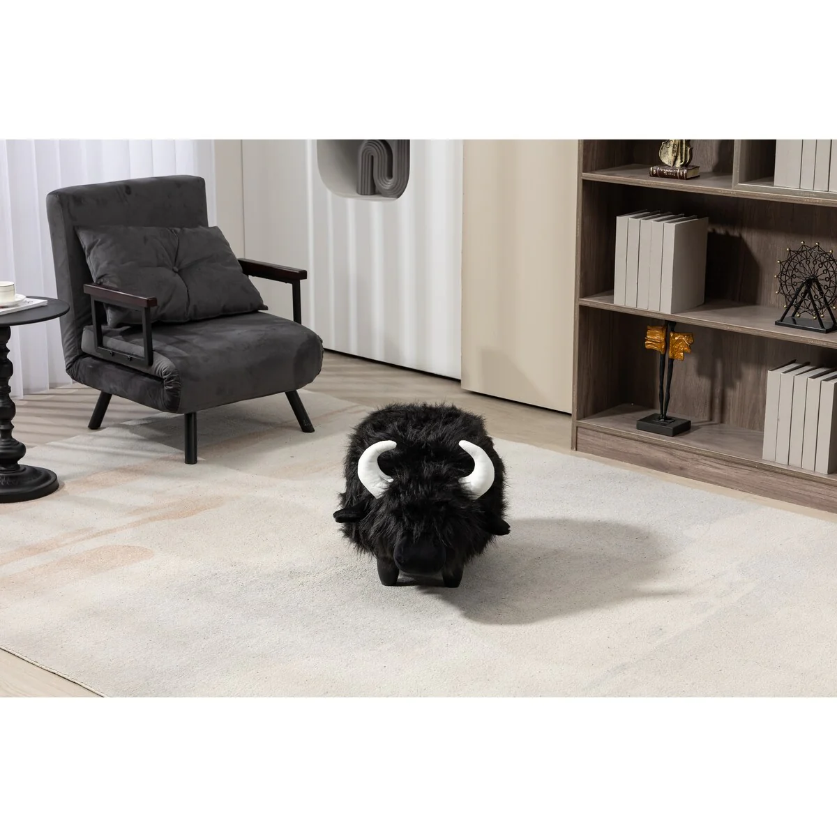 Harry Cow Animal Kids Storage Ottoman Stool