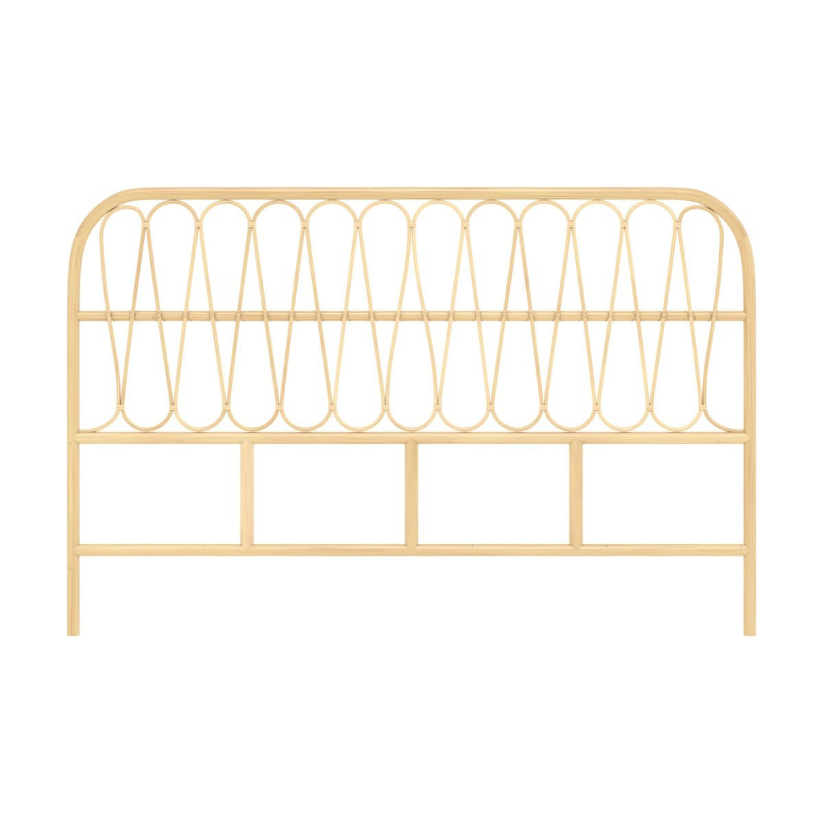 ELIOR - Tête de lit en rotin naturel 160 cm