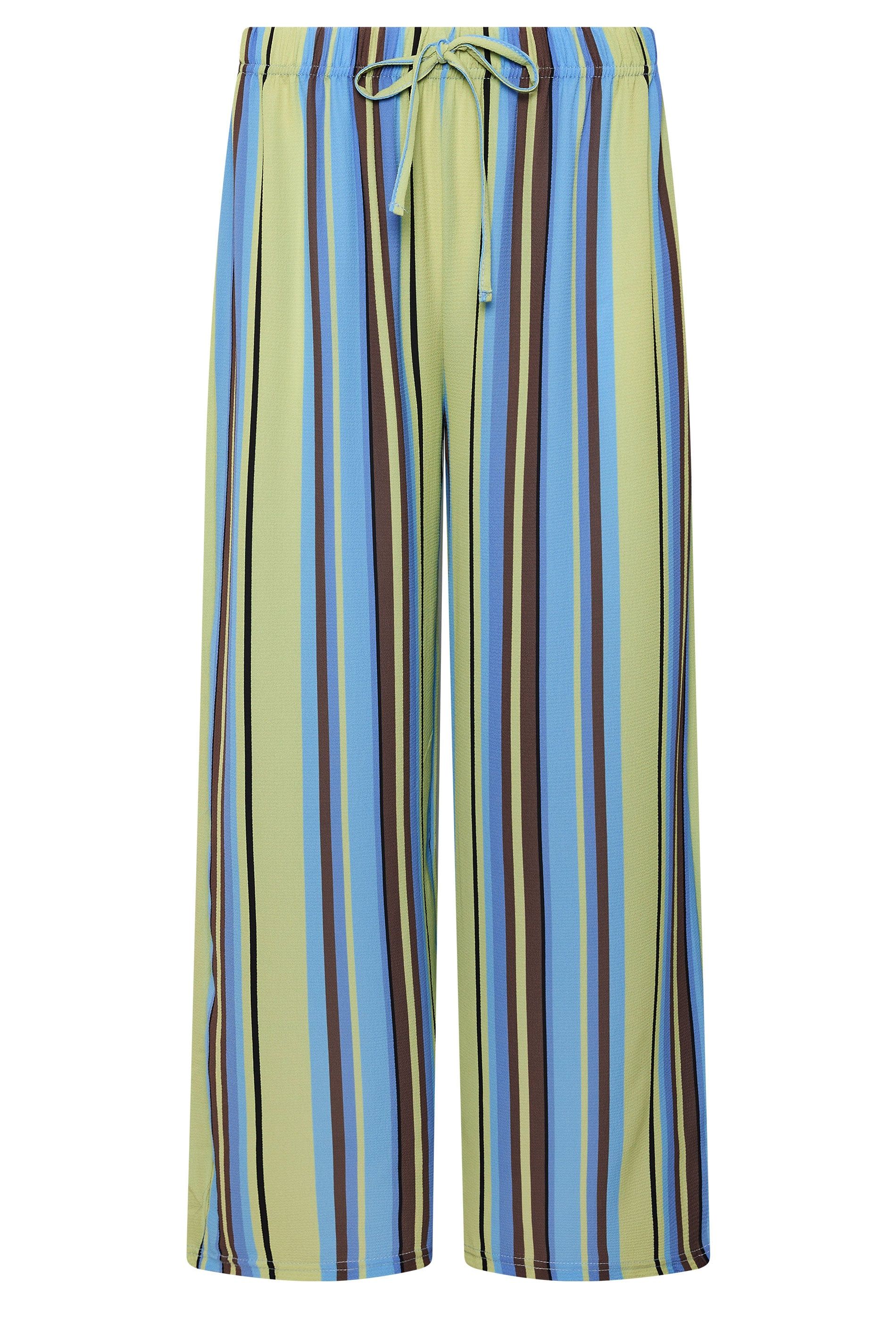 PixieGirl Petite Striped Wide Leg Trousers