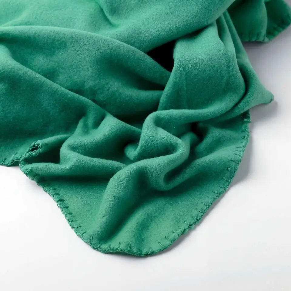 DEX - plaid 130x160 cm - fleece deken - Vivid Green - groen