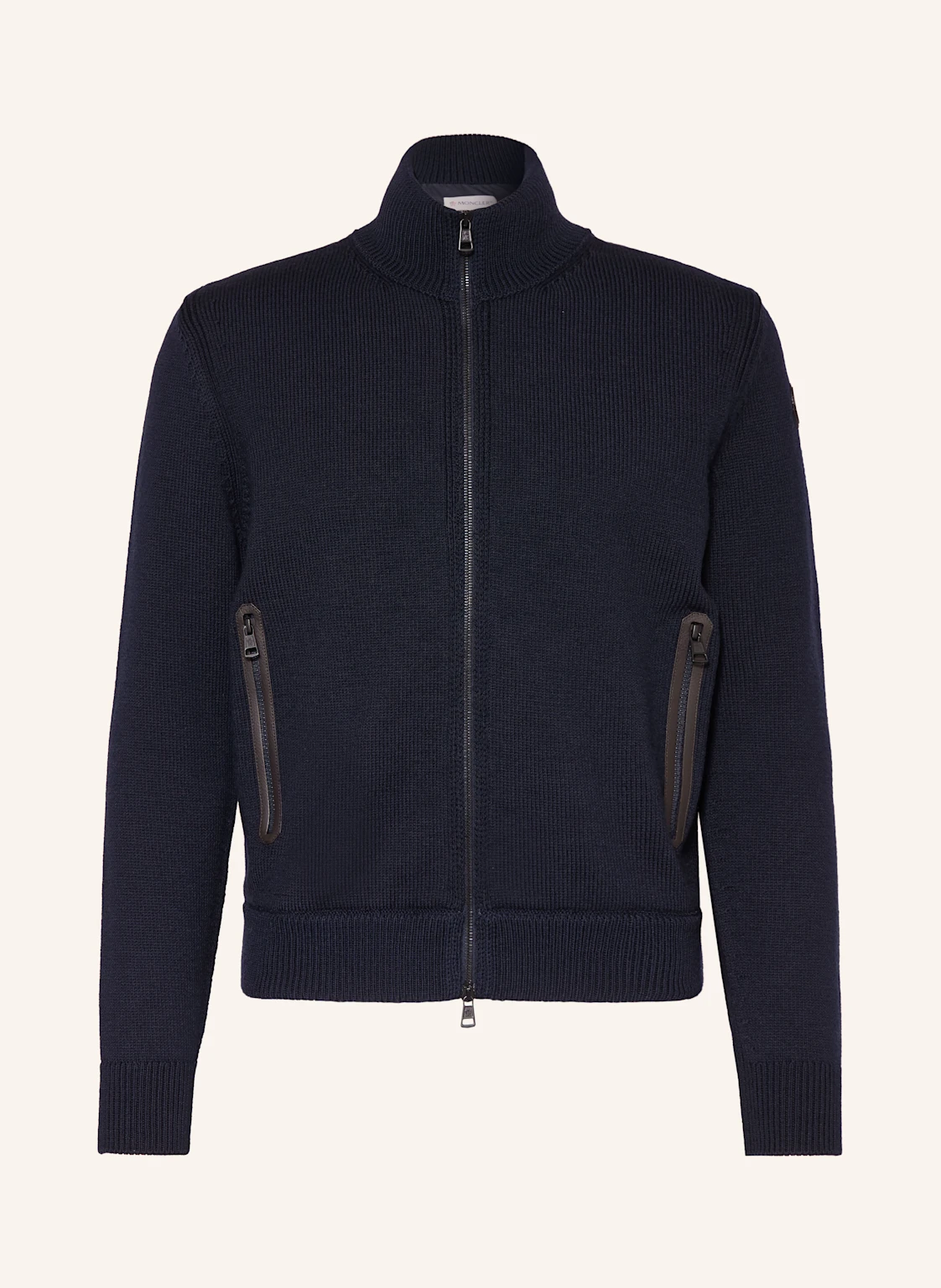 MONCLER Daunenjacke im Materialmix