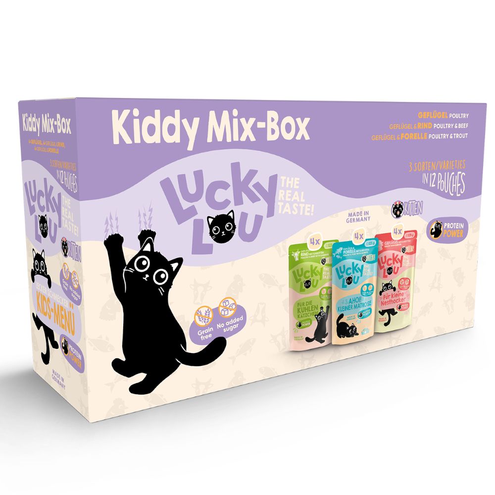 Lucky Lou Kitten Mix 12 x 125 g