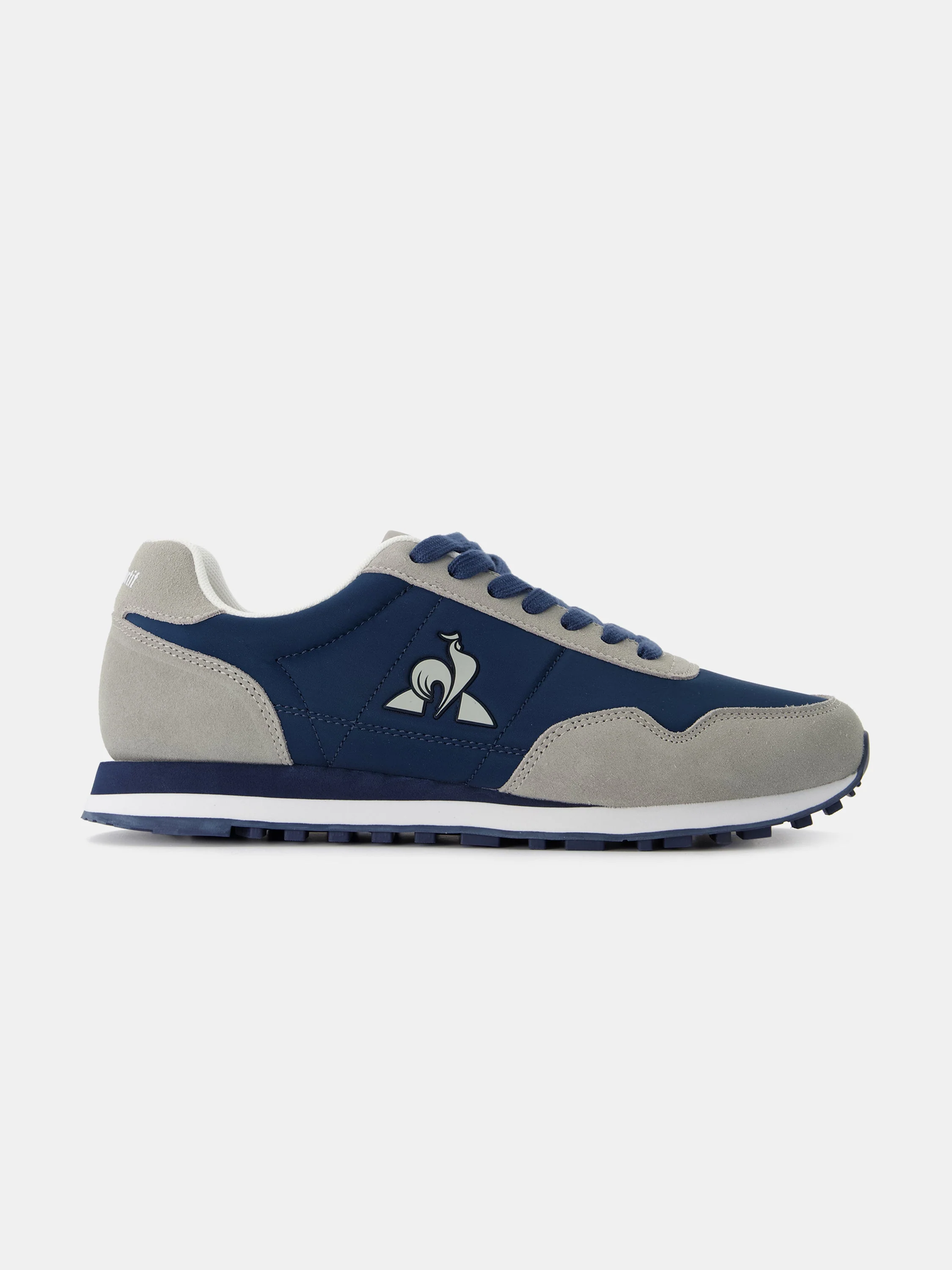 Basket retro-running en textile et suede Astra