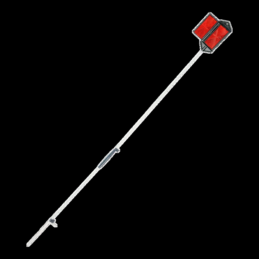 Winged Reflector Head Fiberglass Marker, 1-pk, 54-in