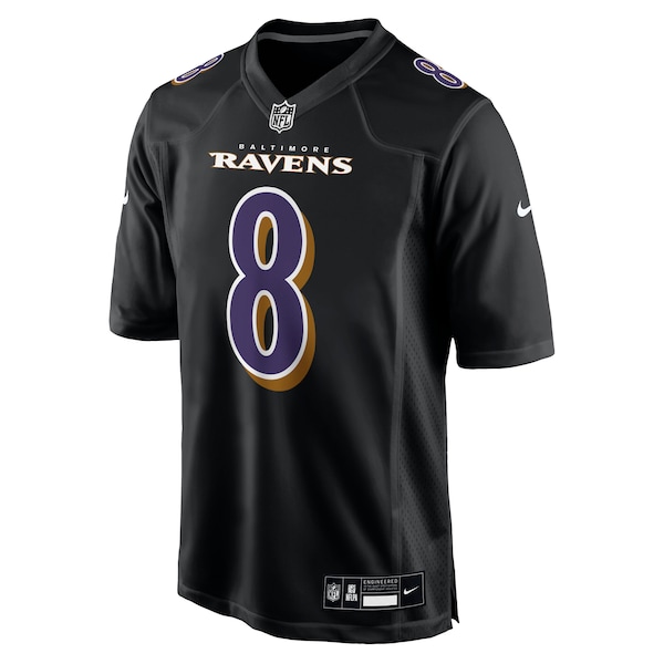 Lamar Jackson Baltimore Ravens Nike Fashion Jersey - Carbon Black