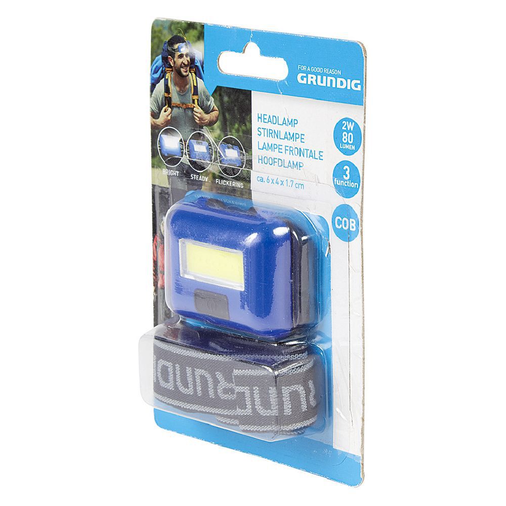 Lampe frontale à led COB Grundig