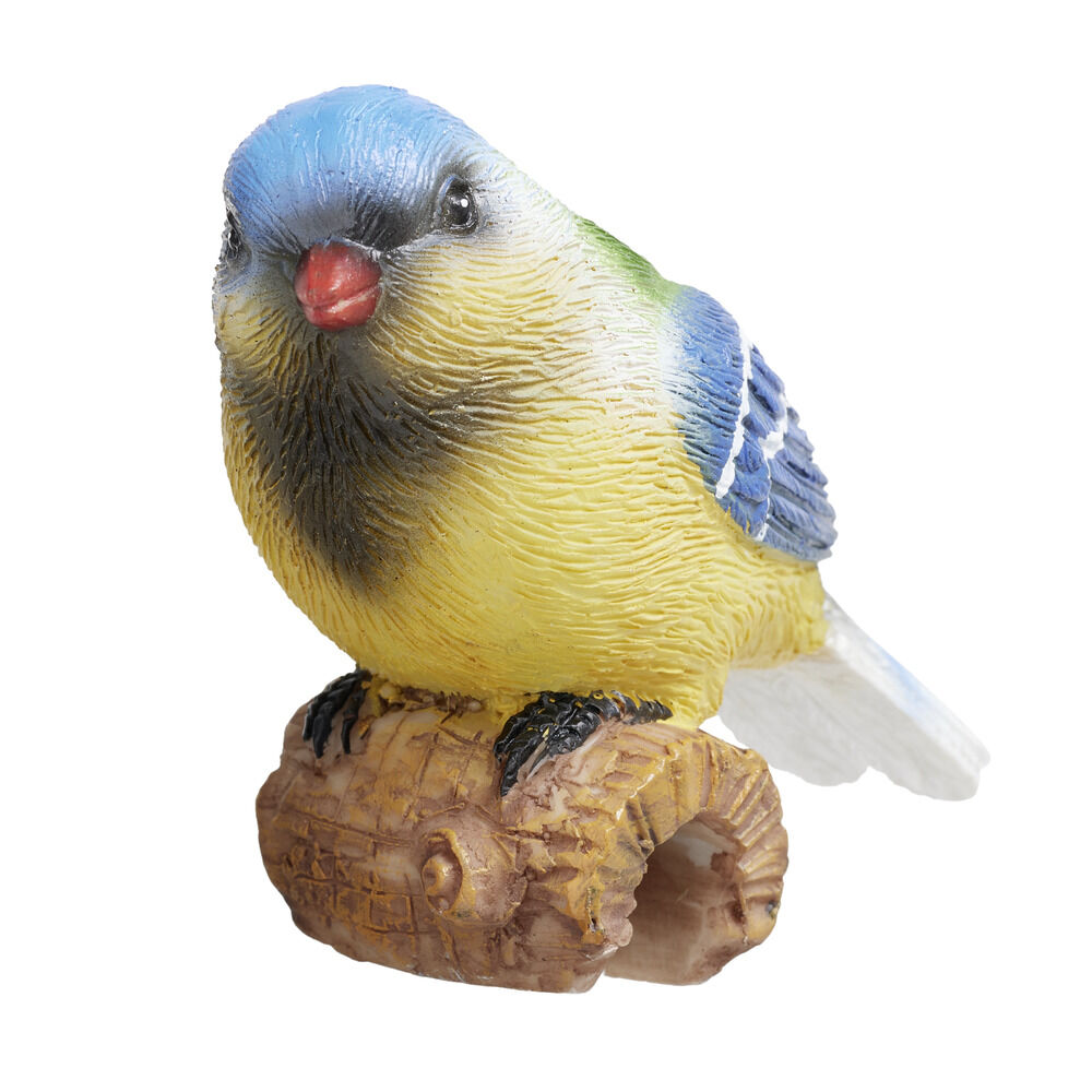 Figurine bord de pot oiseau H6cm (3 modèles)