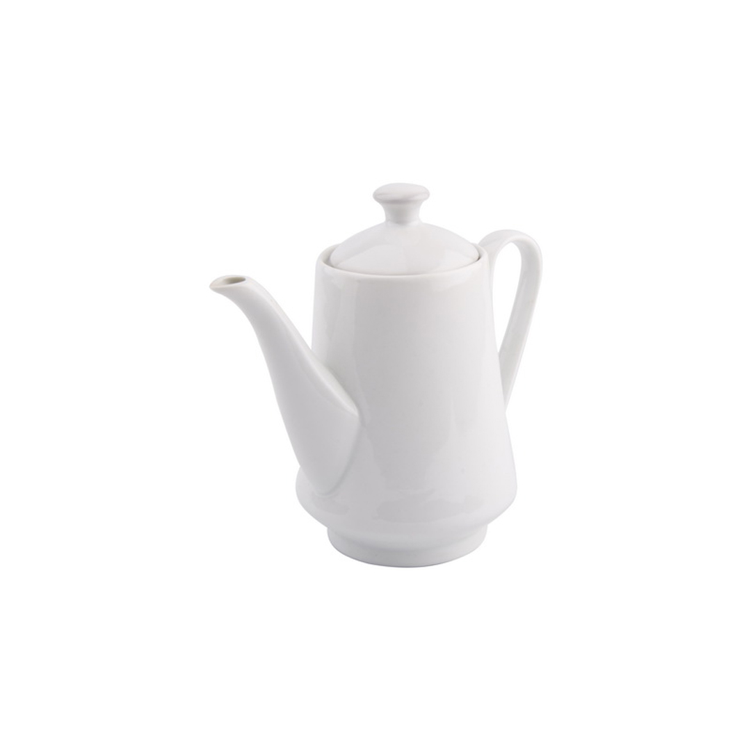 Bule GIZ branco em cerâmica 1l