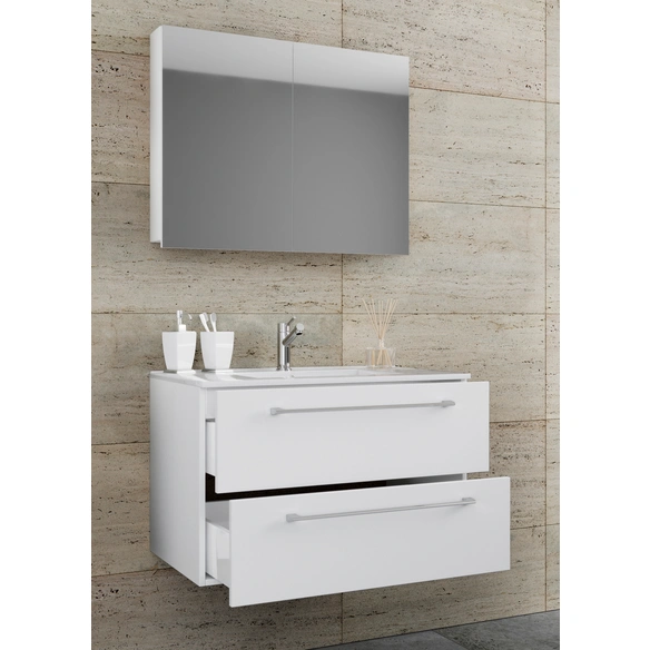 Waschplatz-Set »Badinos«, 3-tlg., 80 cm, weiß