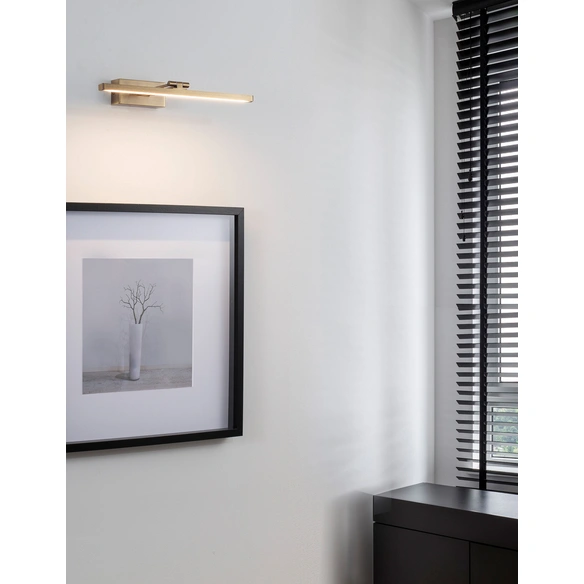Wandleuchte »Marnell«, LED, 12 W, Höhe: 5,5 cm, messingfarben