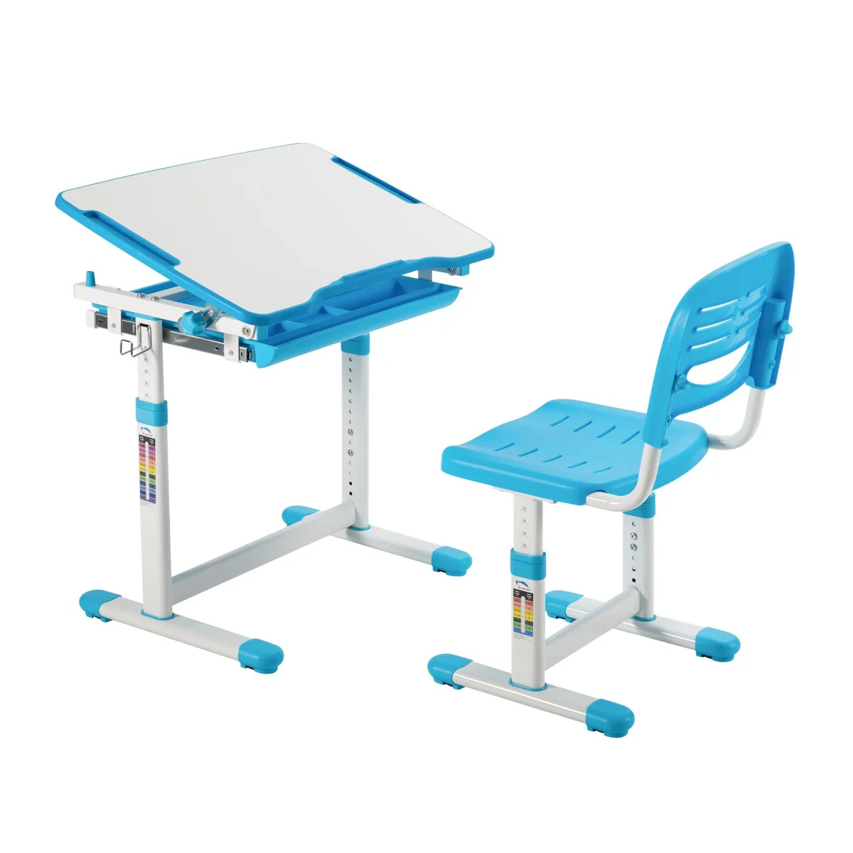 Kids Desk and Chair Set Height Adjustable Children's Workstation