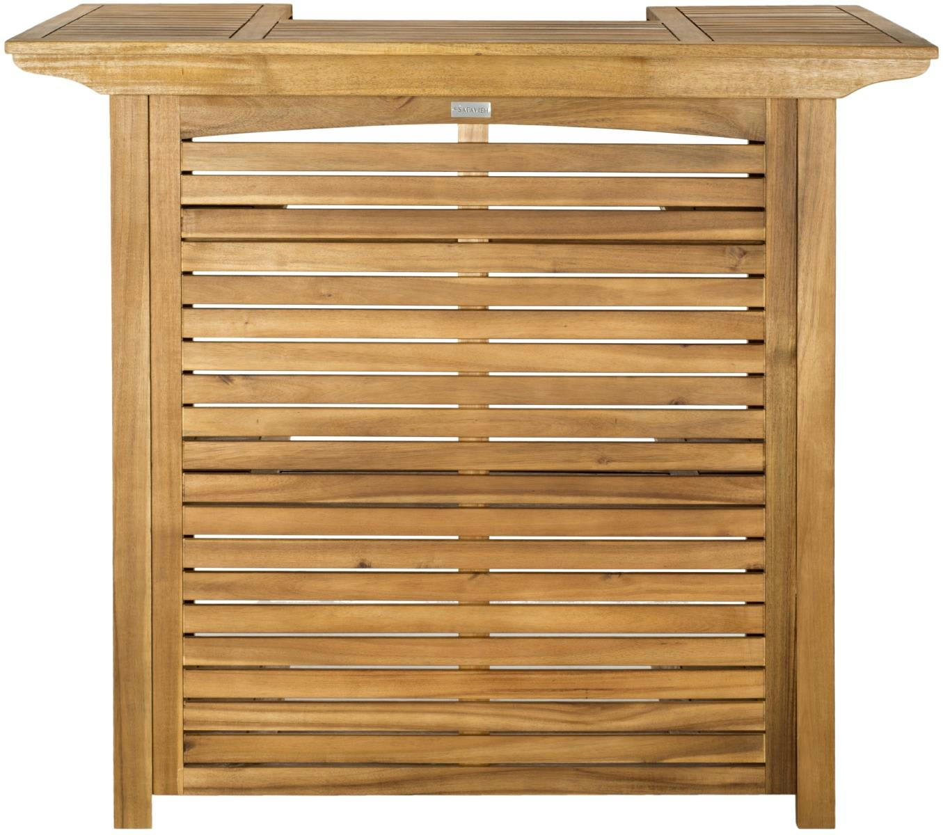 DORENE - Bar extérieur Bois d'acacia en Neutre, 115 X 70 X 105 cm