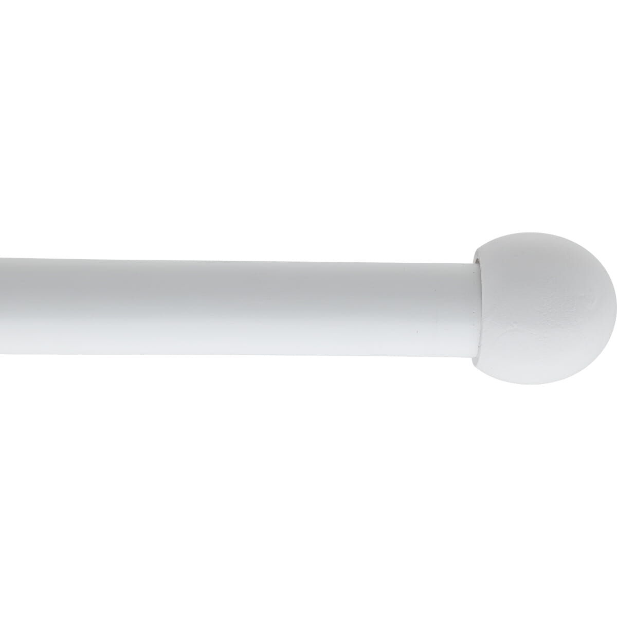 Kit varão BOULE branco 200cm