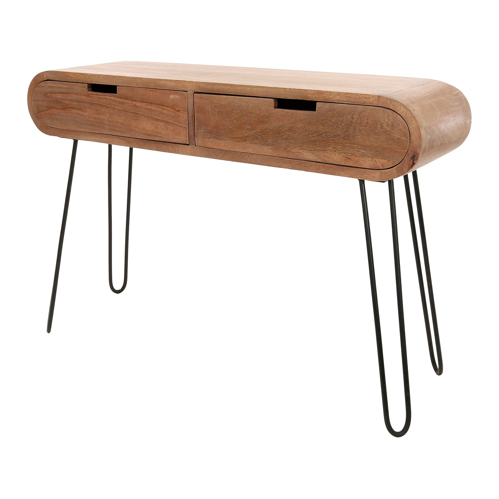 by fonQ Bruce Sidetable met 2 Lades - Mangohout