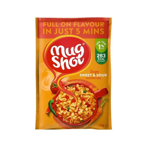 Mug Shot Sweet & Sour Noodles 67g