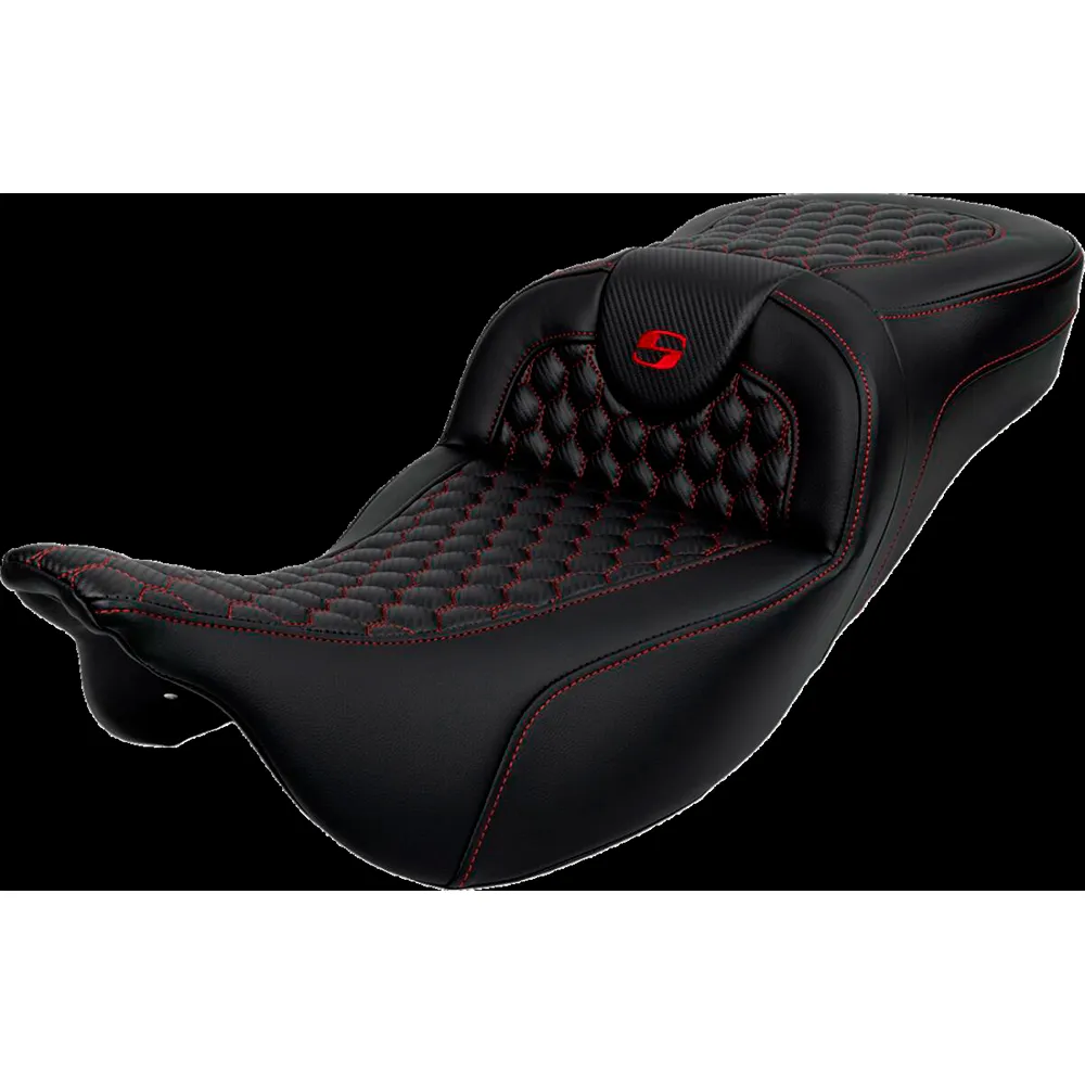 Saddlemen Roadsofa™ Harley Davidson FLH 1868 ABS 21/FLHFB 1868 ABS 23/FLHR 1584 08-11 808-07B-19004 motorcycle seat
