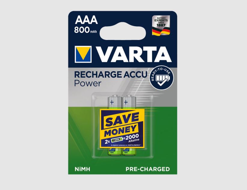 VARTA Akku Micro AAA 2er