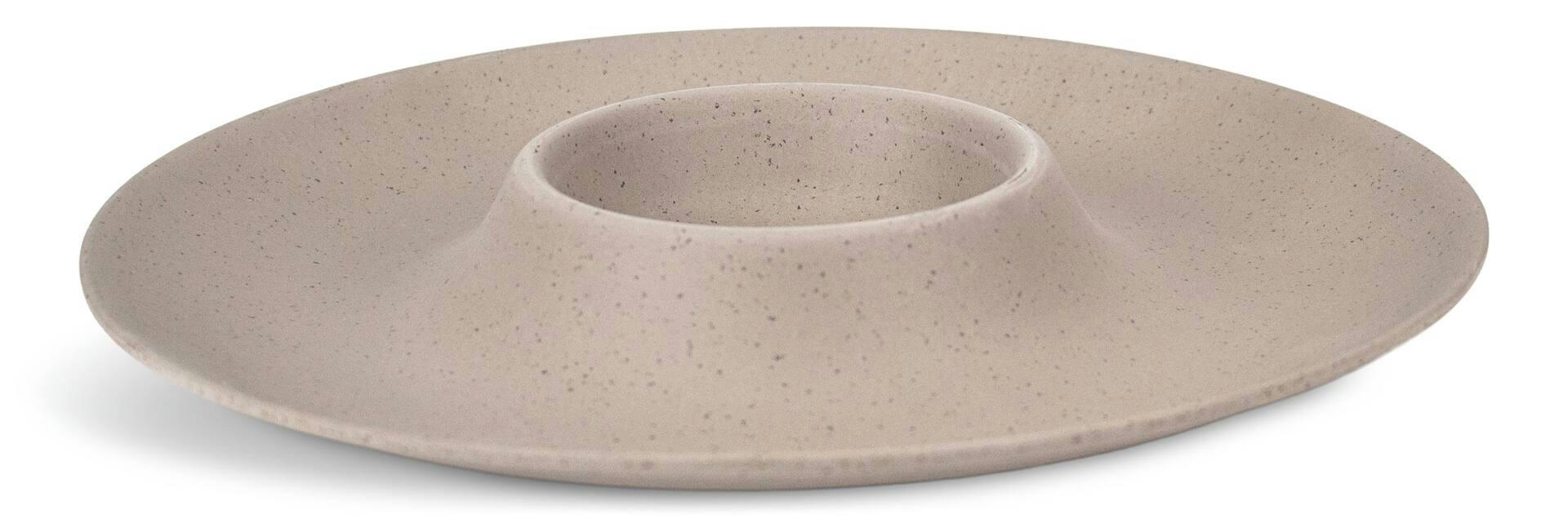 CANVAS Eco-Friendly Bamboo & Nut Husk Chip & Dip Serving Bowl, 12-in