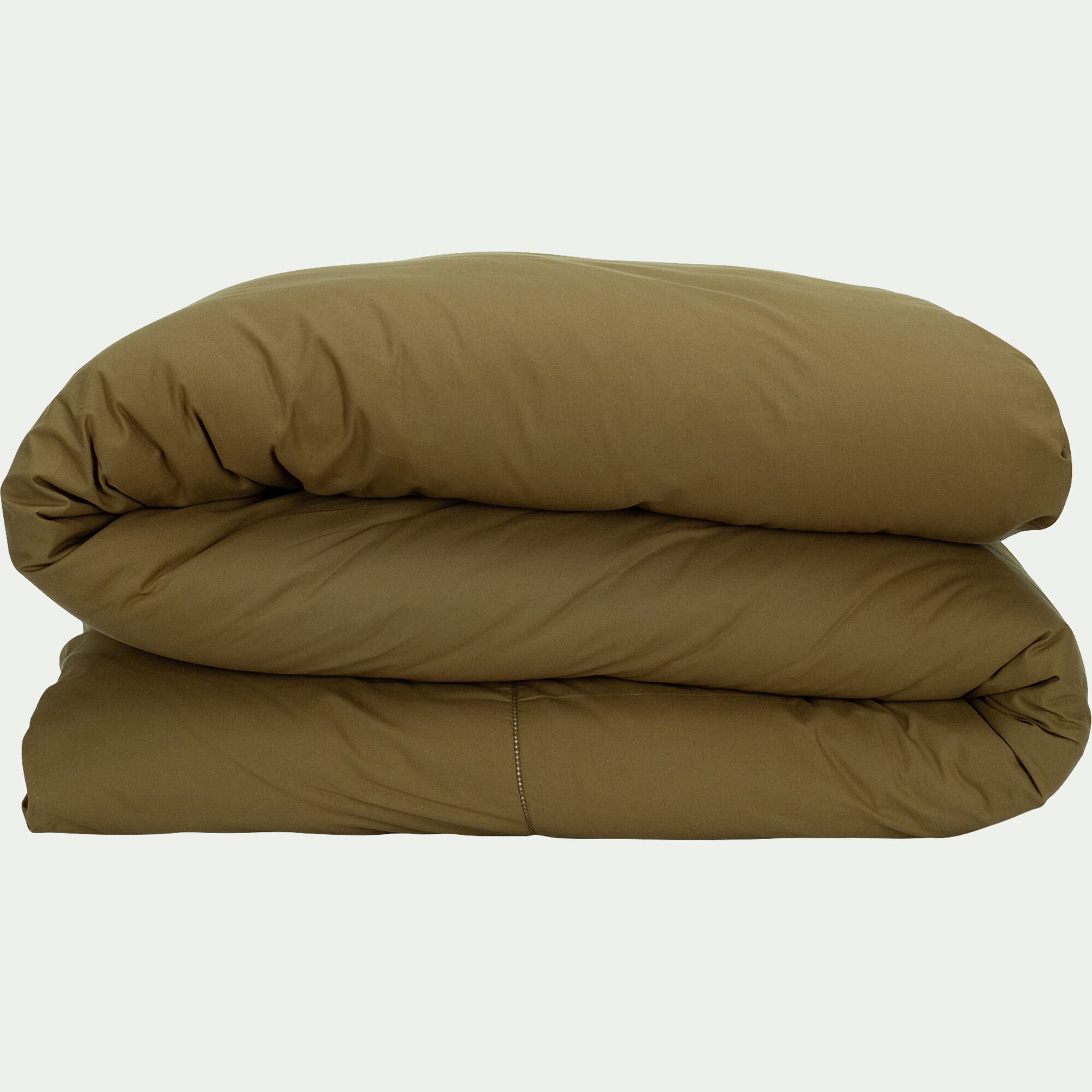 ORGANICA - Housse de couette en coton bio 260x240cm - vert mousse