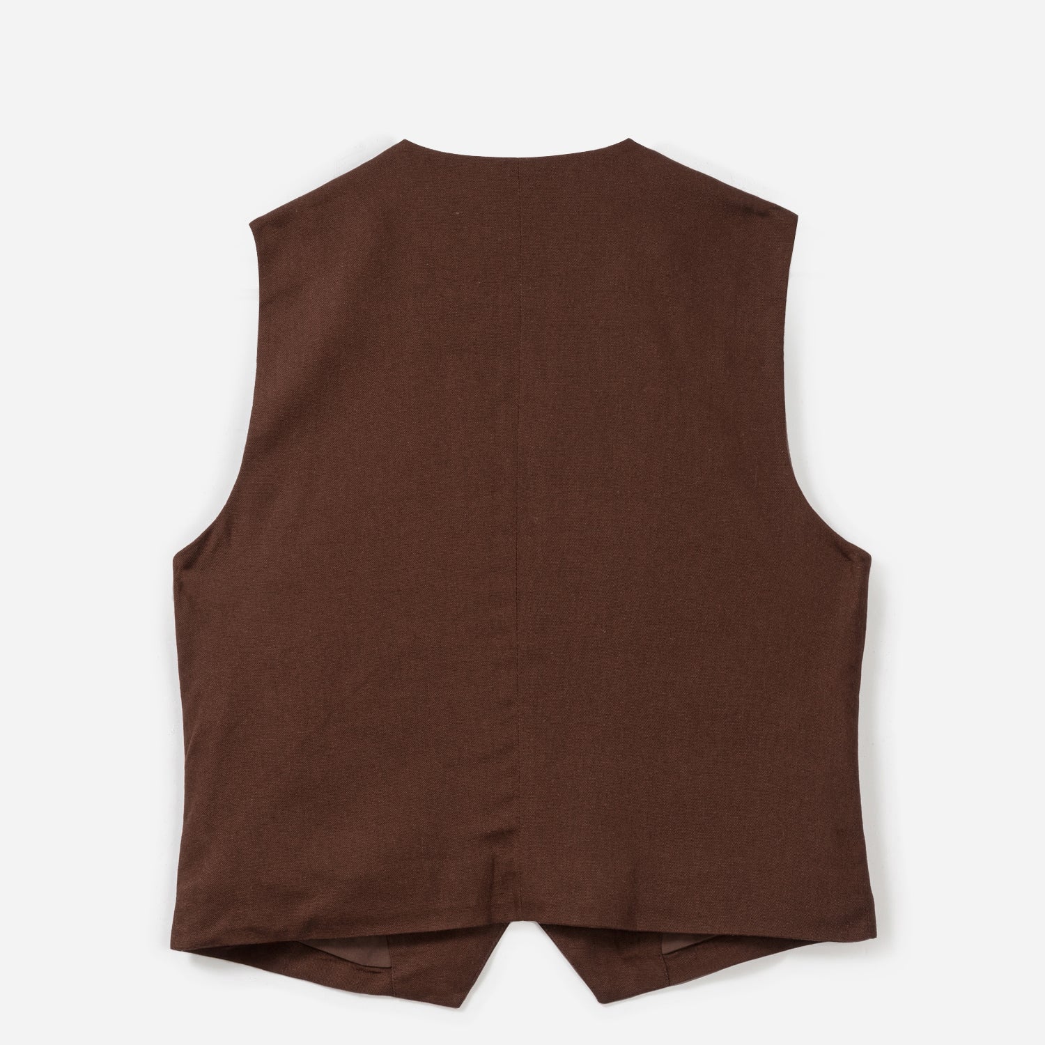 Gilet de costume TEXTO marron