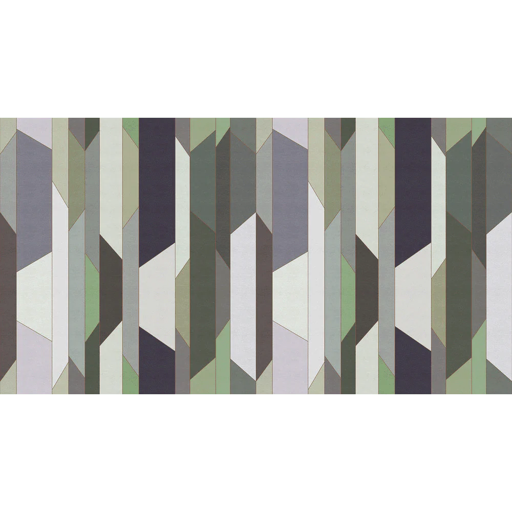 Papier peint panoramique XXL THEOTIME 500 x 270 cm vert