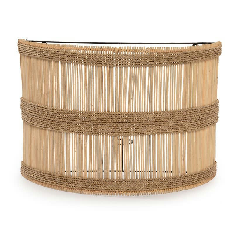 DOEDOE - Applique en rotin naturel