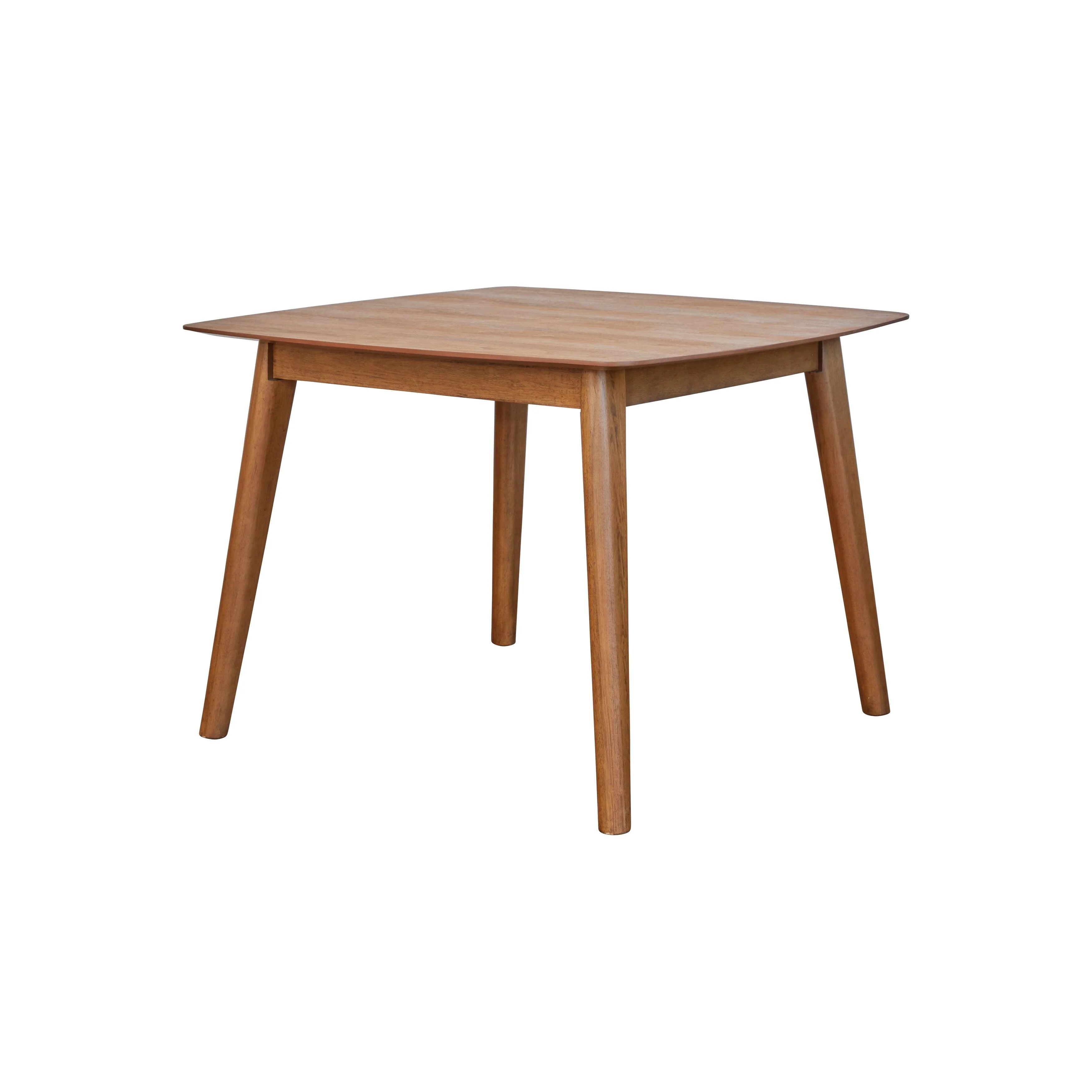 Rye Studio Santos 39 x 39 Mid-Century Walnut Square Dining Table