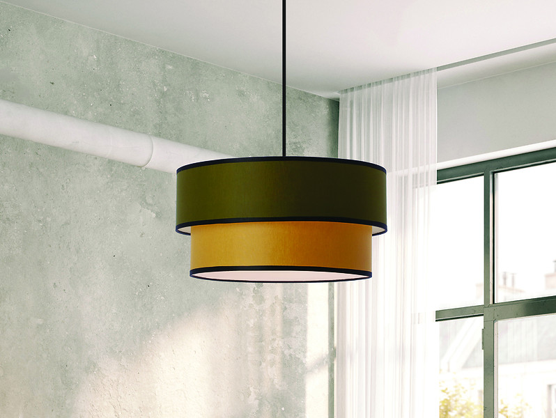 Lampa wisząca Grado zielona