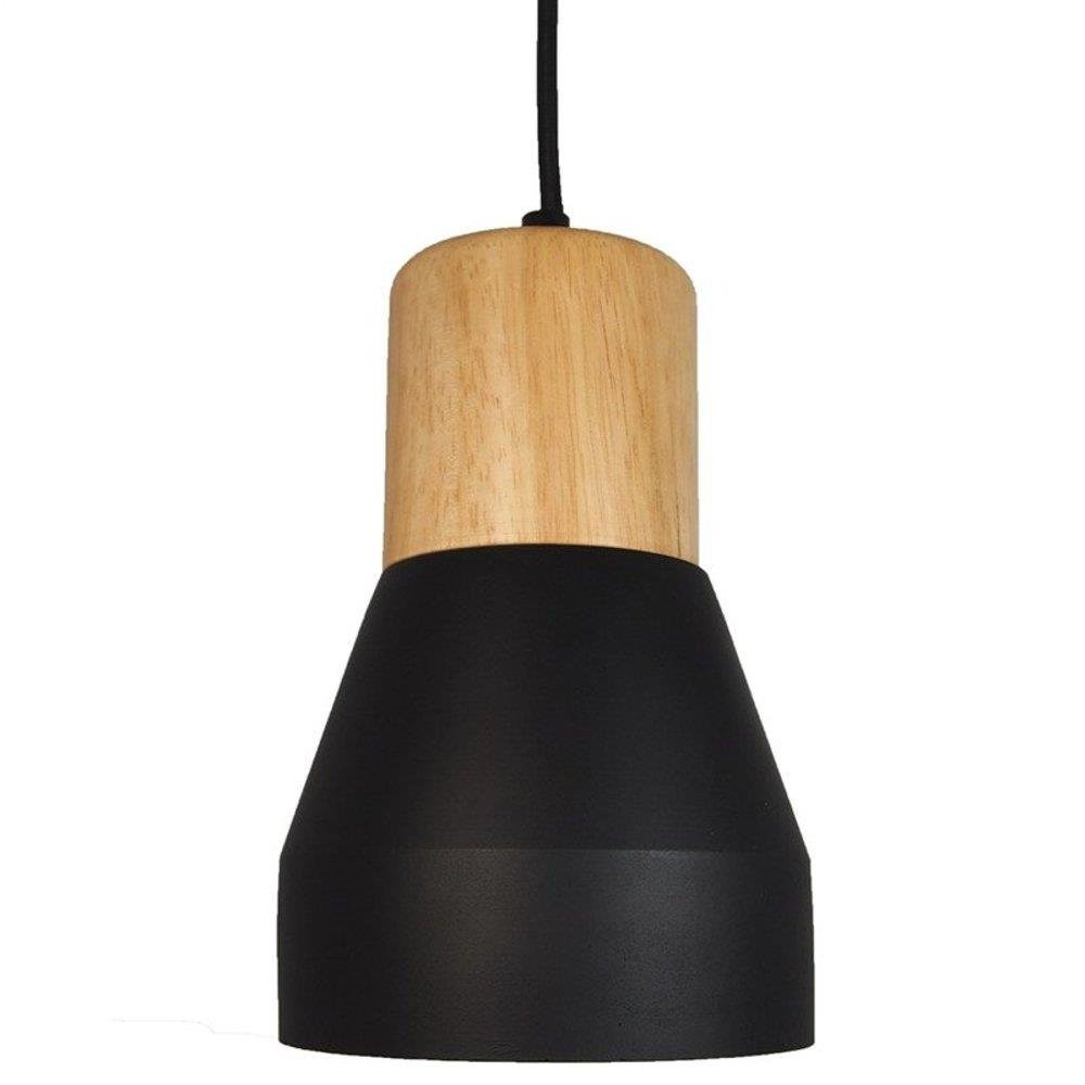 LAMPA WISZĄCA CONCRETE czarny beton 12cm styl loft