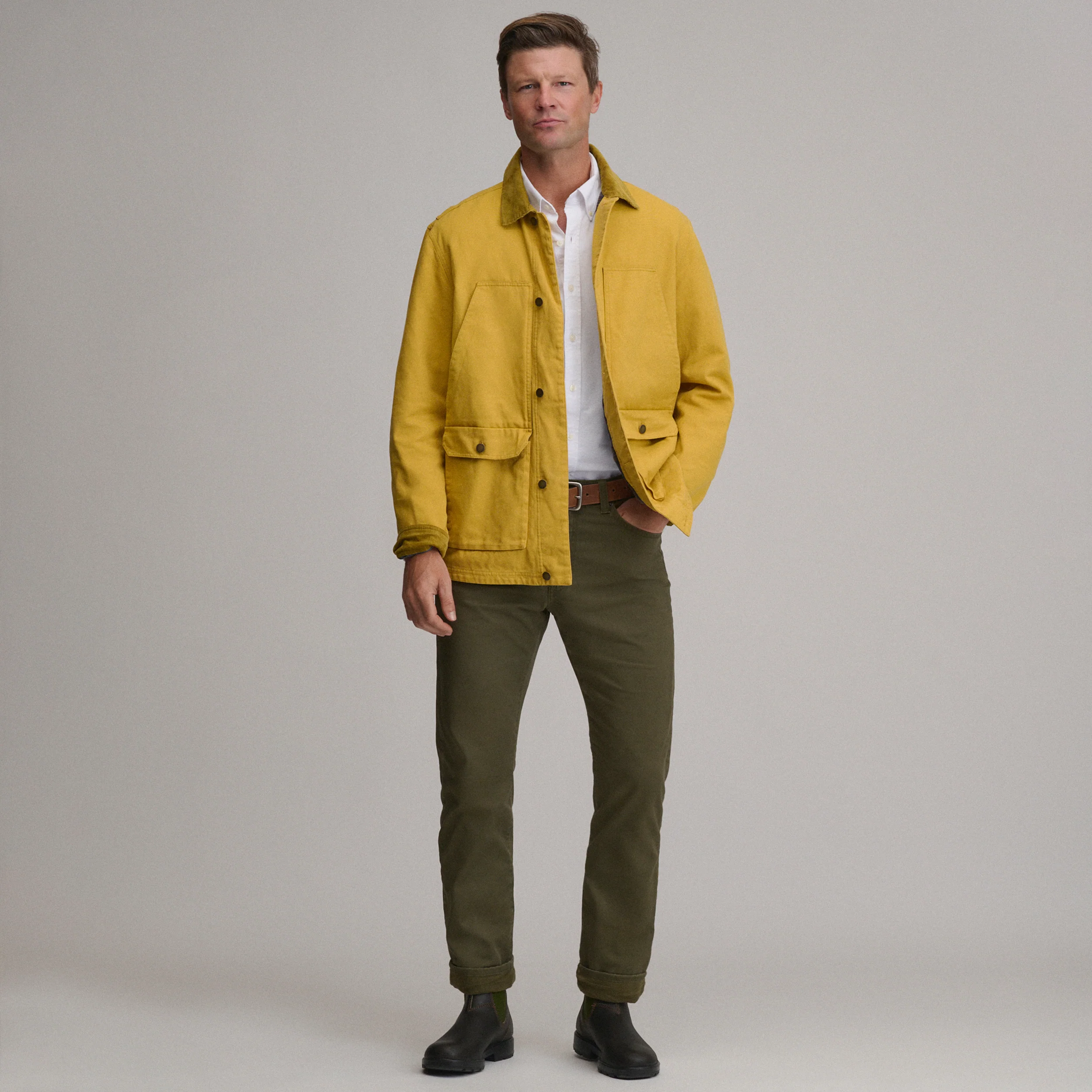 Men's Lined Legend Wash Twill 5-Pocket Pants