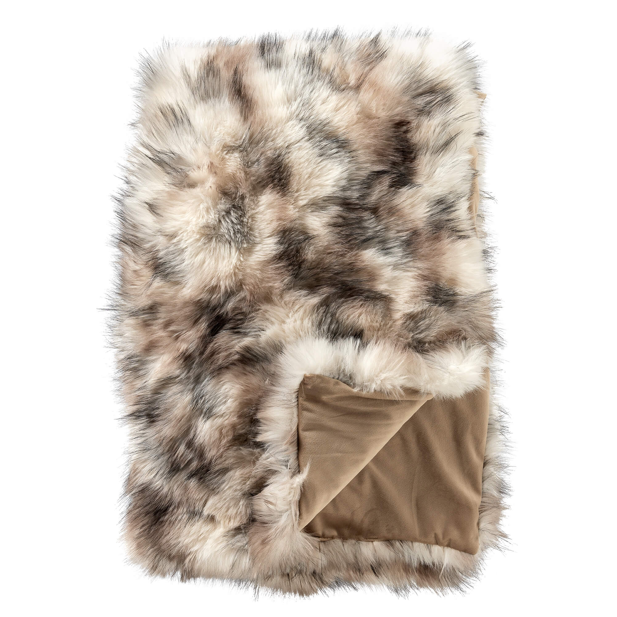 GHISLAINE | plaid 140x180 cm | Natural | bruin | Hoii