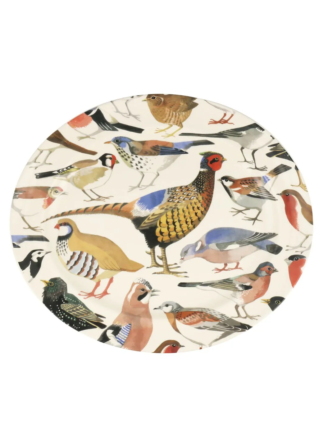 British Birds Large Oval Platter