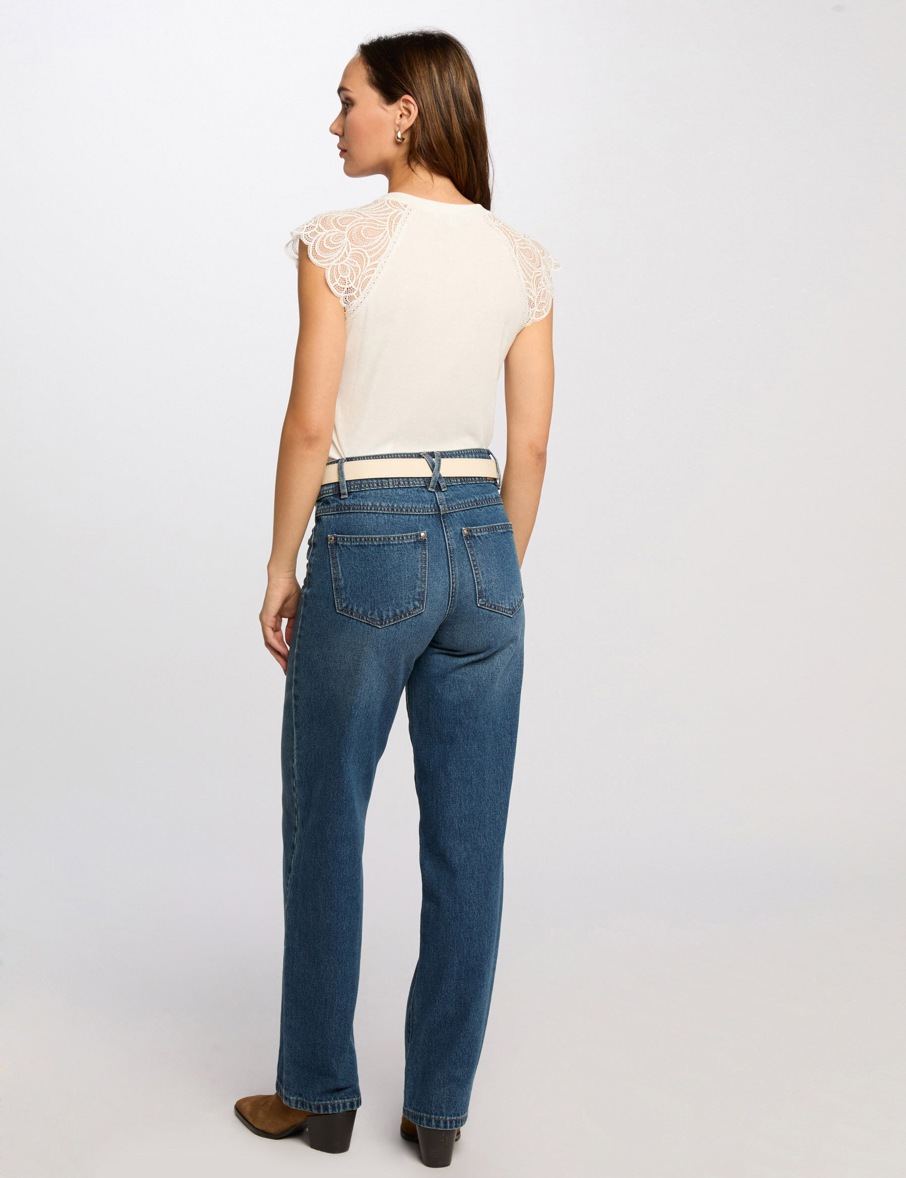 Short-Sleeved T-Shirt White Women