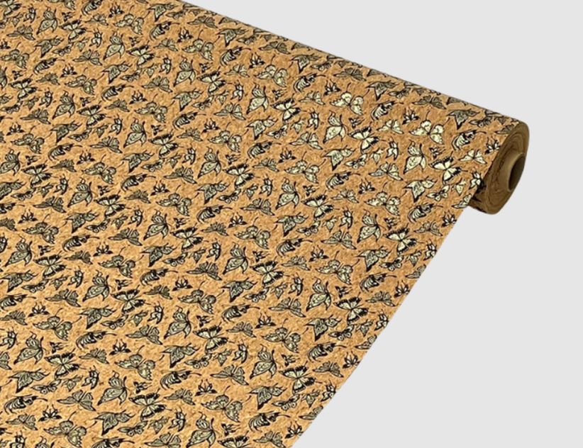 Korkstoff Schmetterlinge Gold