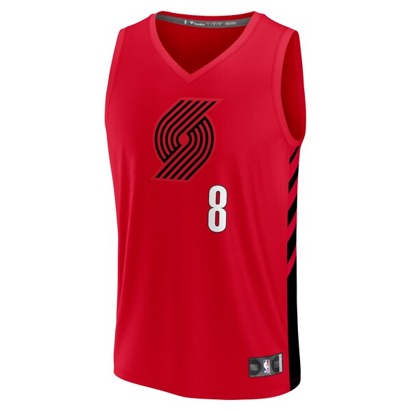 Deni Avdija Portland Trail Blazers  Youth Fast Break Player Jersey - Statement Edition - Red