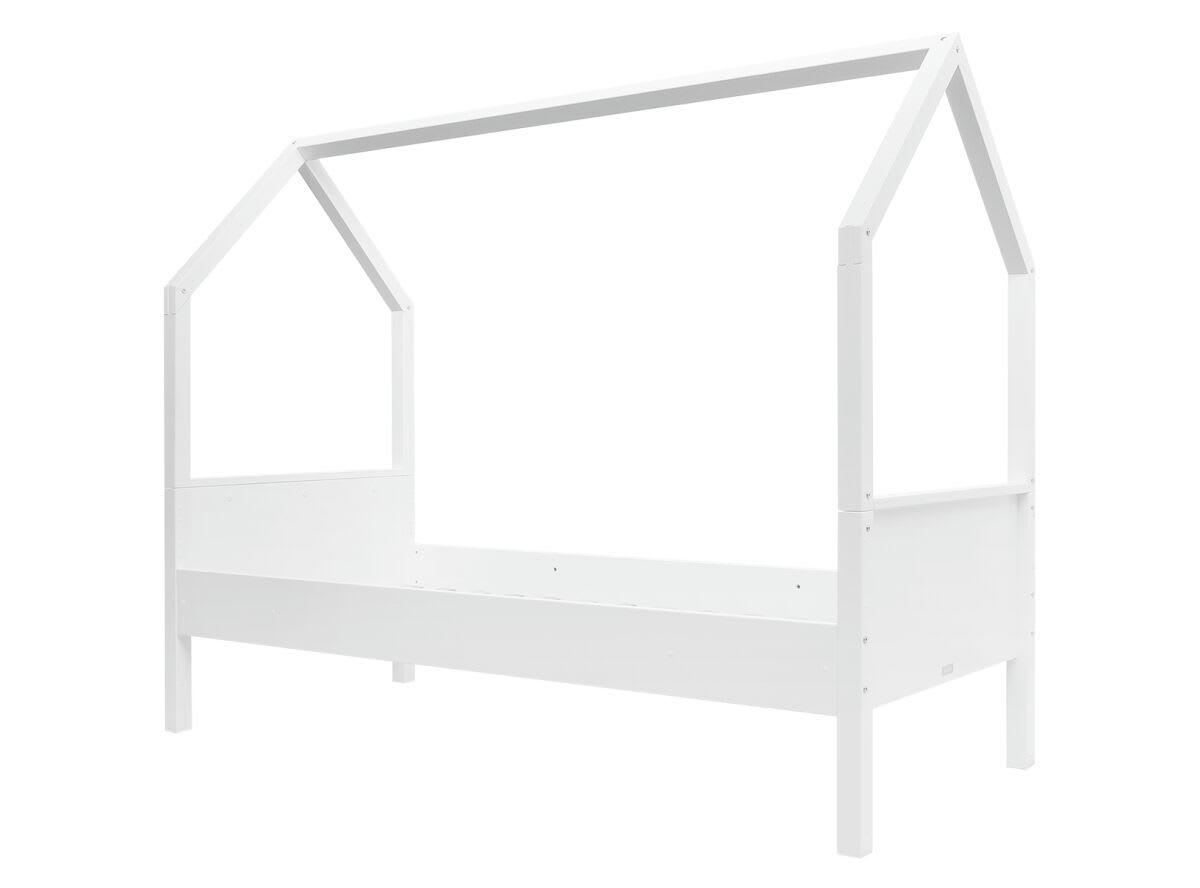 COMBIFLEX - Lit 90x200 Home en MDF et hêtre blanc