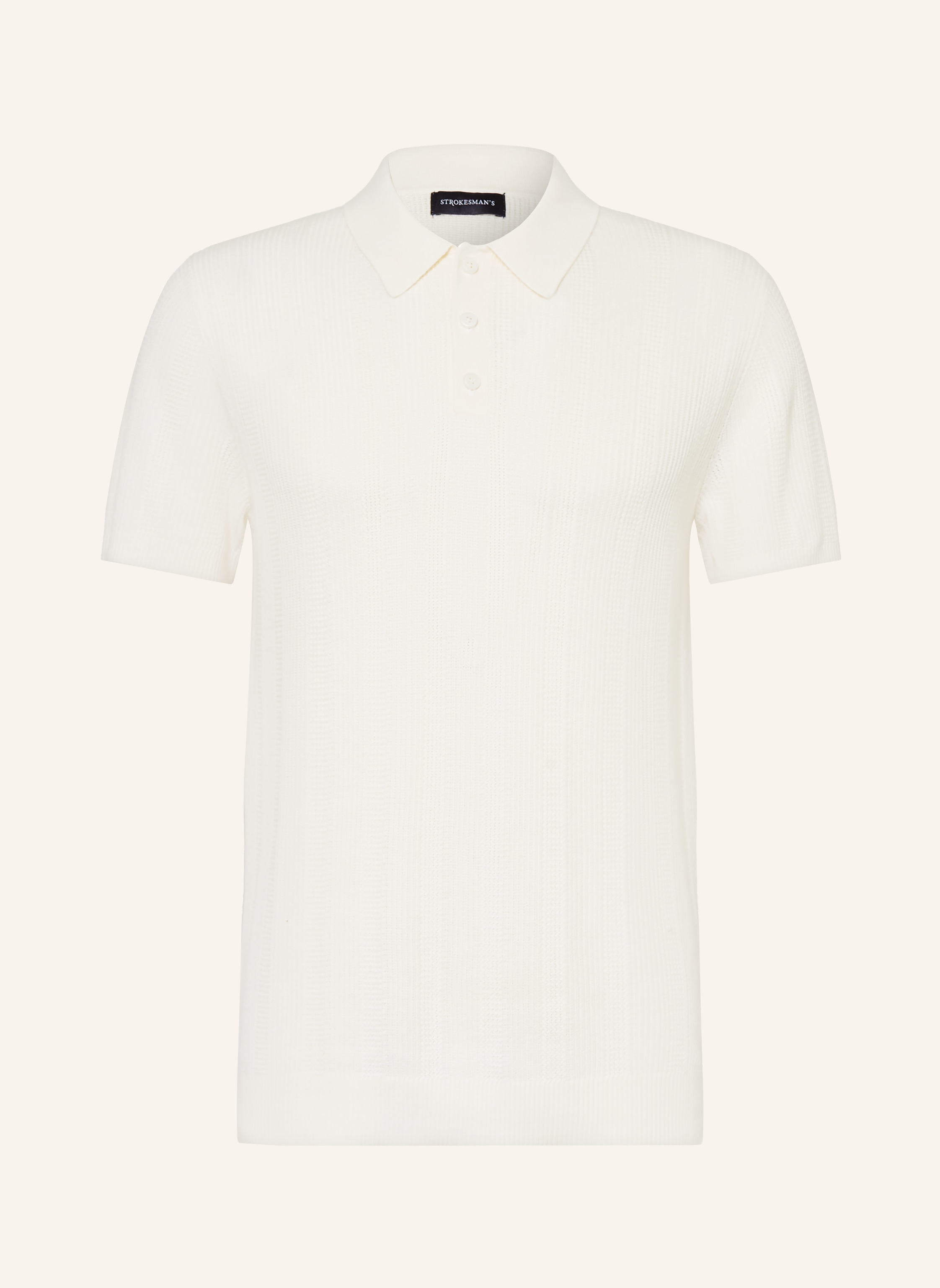 STROKESMAN'S Strick-Poloshirt