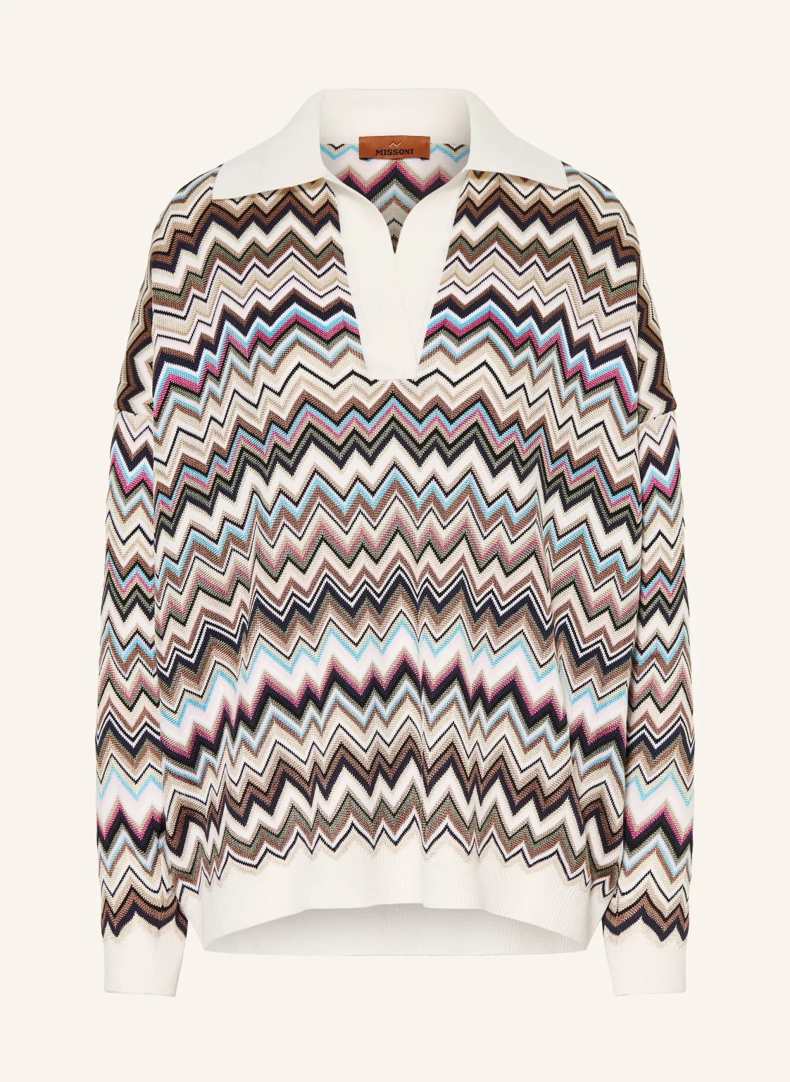 MISSONI Oversized-Poloshirt