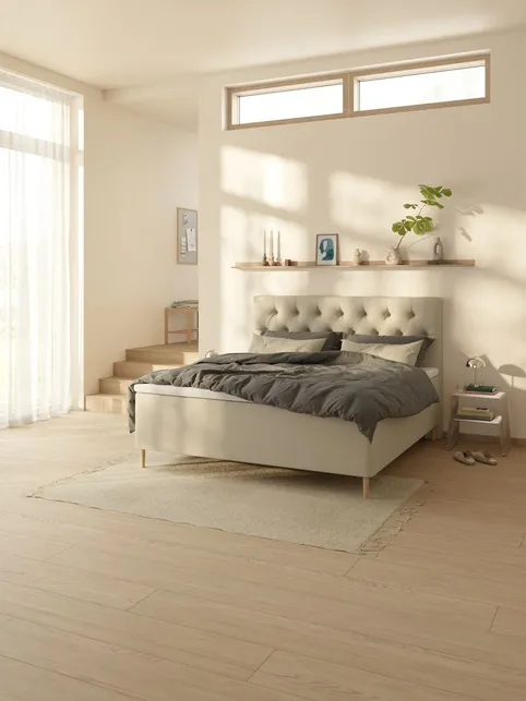 Sengegavl 180x123cm VALEN sand-91