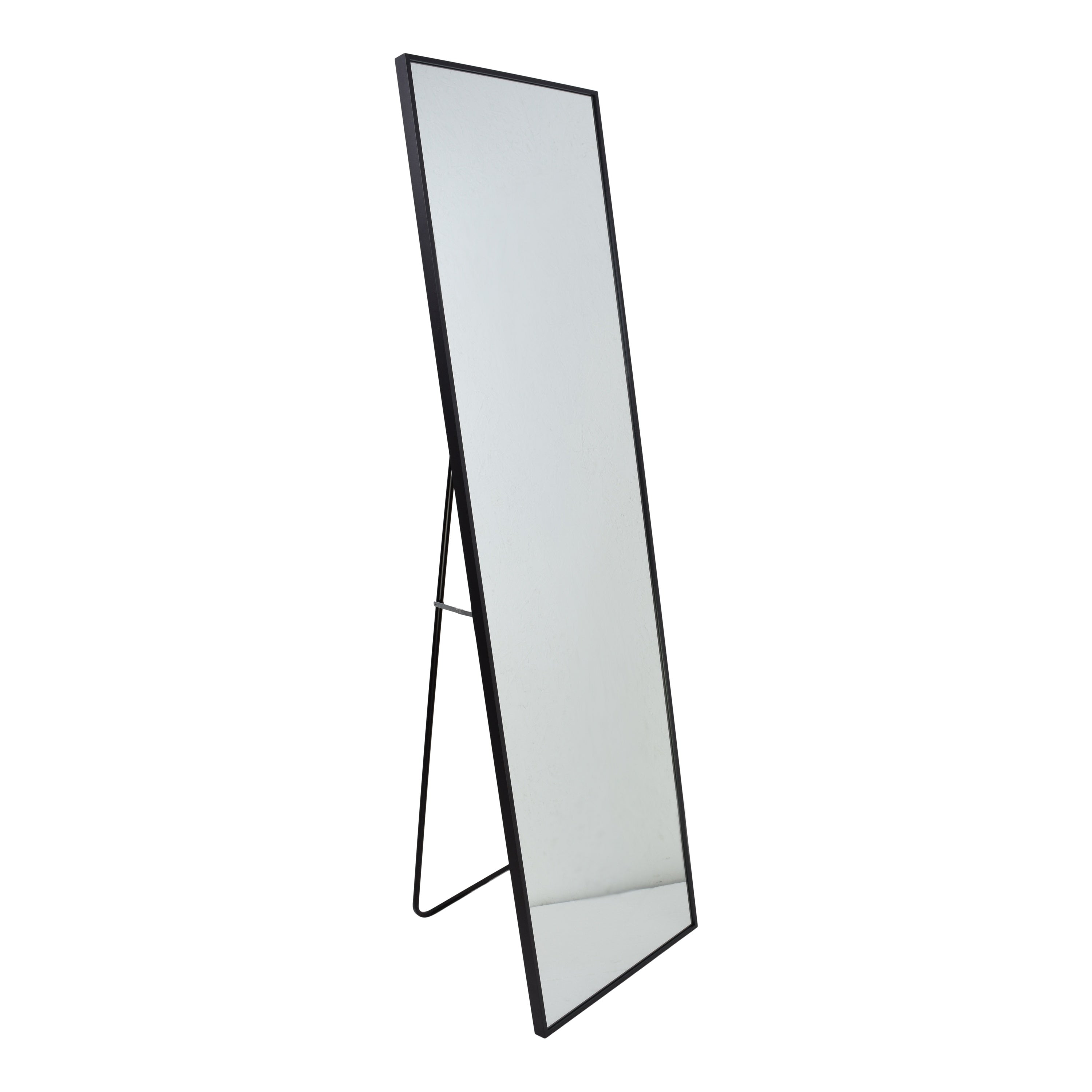Fragix York Passpiegel - Zwart - Aluminium - 150x40