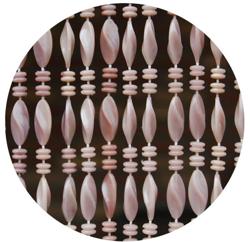 - Rideau de porte brun marbre genoa 100x230 cm