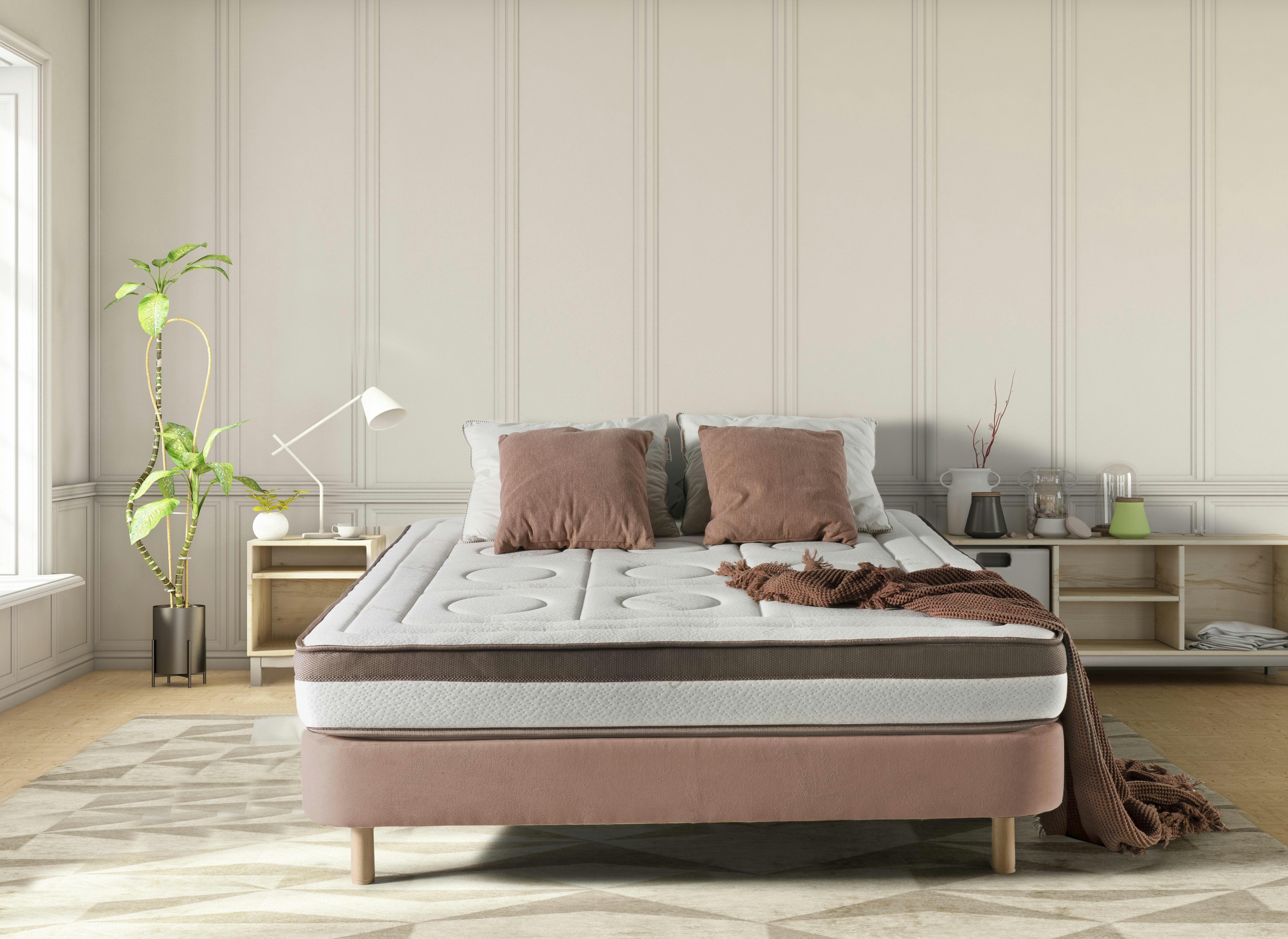 PISA DELUXE - Matelas en mousse viscoélastique   21 cm  140x180