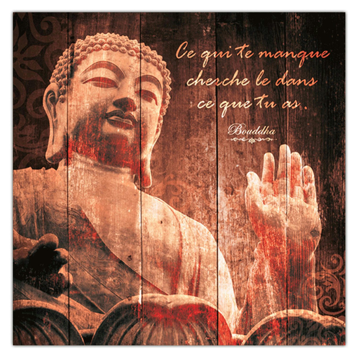 - Cadre bouddha 40 x 40 cm ce qui te manque cherche