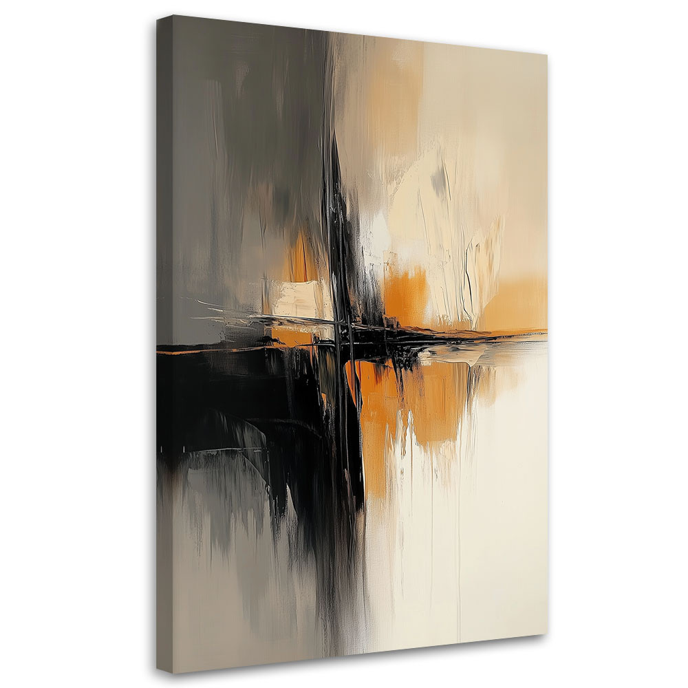 Feeby Obraz na płótnie, Abstrakcja w odcieniach Beżu 40x60
