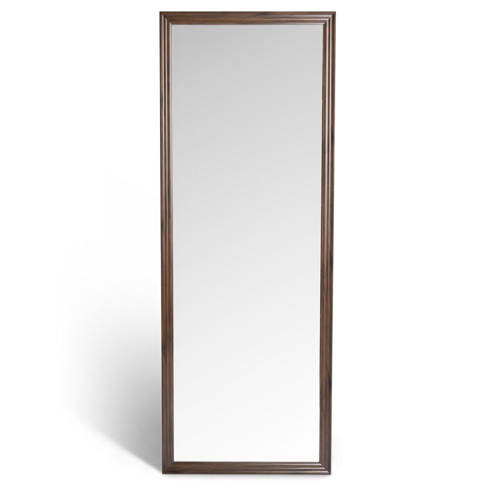 Miroir XL contour en bois noyer 72,5xH195cm