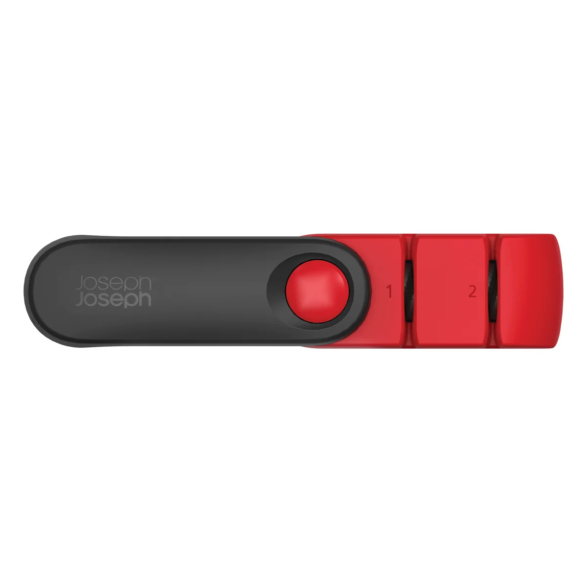 Joseph Joseph - Rota Messerschärfer, dunkelgrau-rot